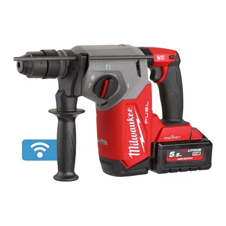 M18 fuel™ 26 mm sds-plus hammer med fixtec™ og one-key™