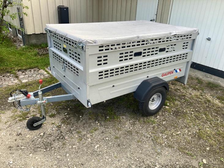 Henger med høye karmer, 750kg