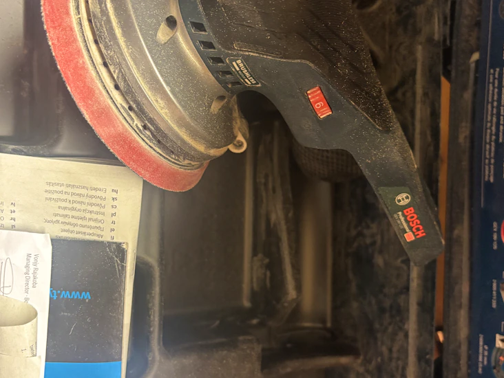 Eksentersliper fra bosch professional