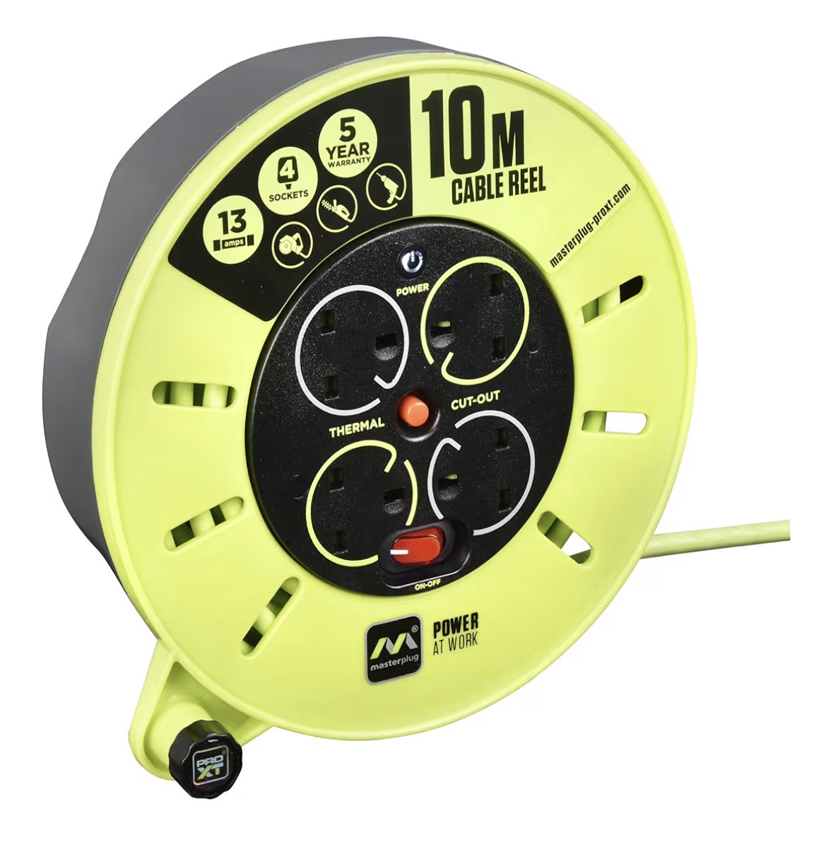 10 metre extension lead for hire – power extension cable rental for film sets