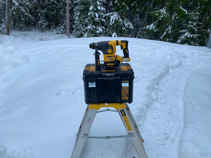 Dewalt borrhammare 54v div borrar bilfunktion