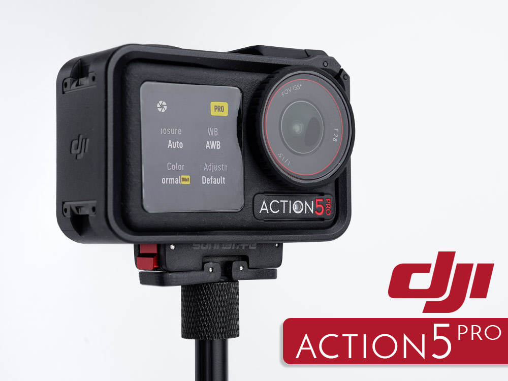 Dji action 5 pro compact action cam with accessories