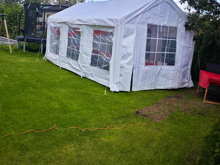 3*6 gediget partytält