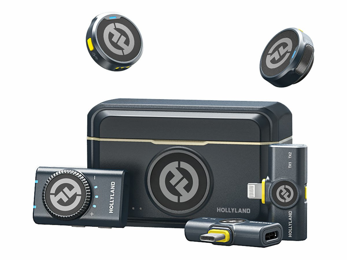 Hollyland lark m2 combo (för ljudinspelning, kamera, iphone, android)