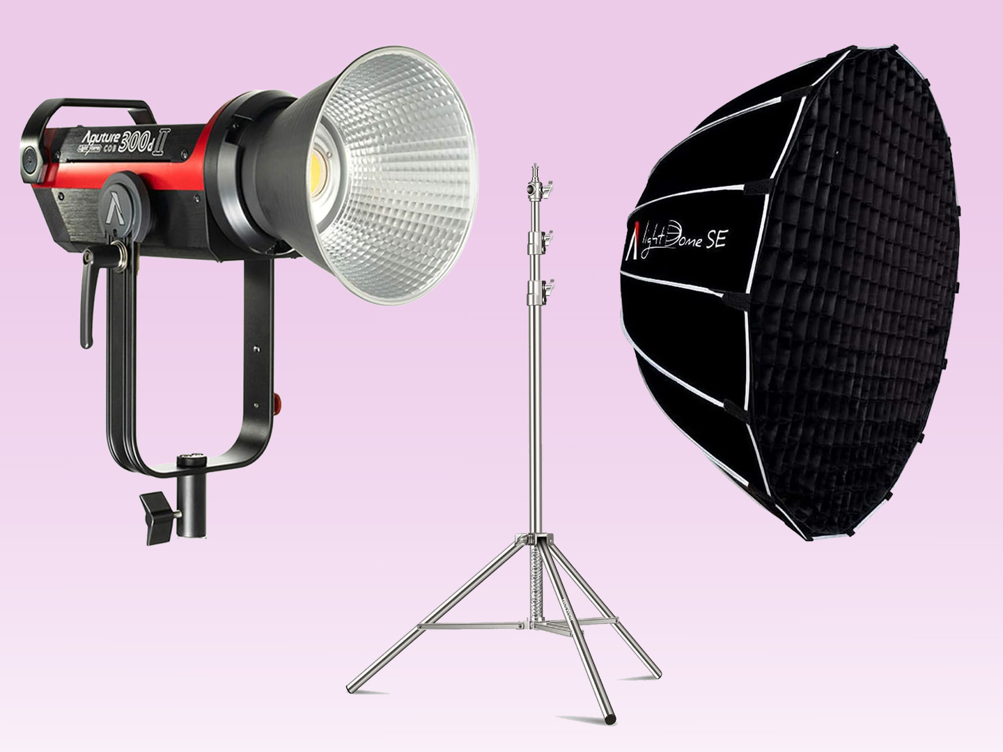 Aputure 300d mkii + light dome se