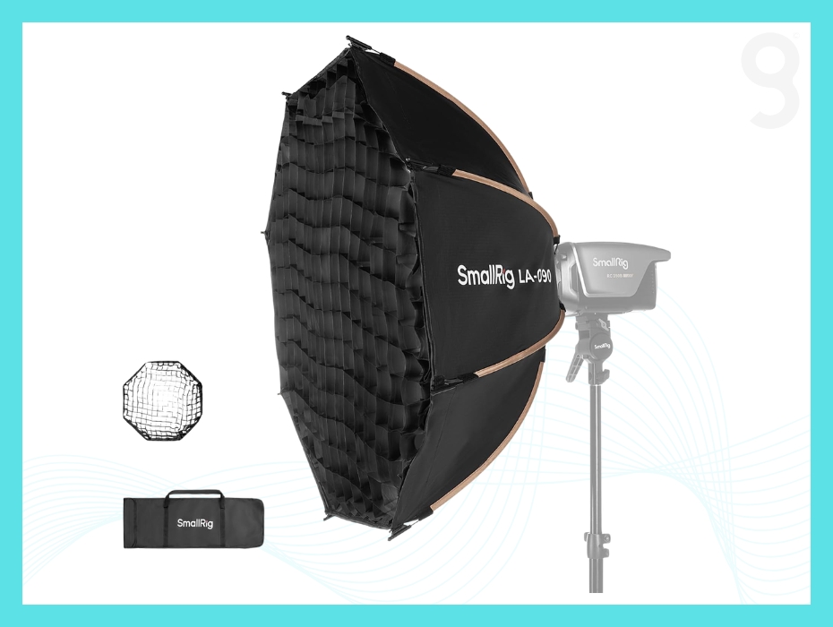 Smallrig 35"/90cm softbox la-o90 quick release octagon soft box for bowens mount