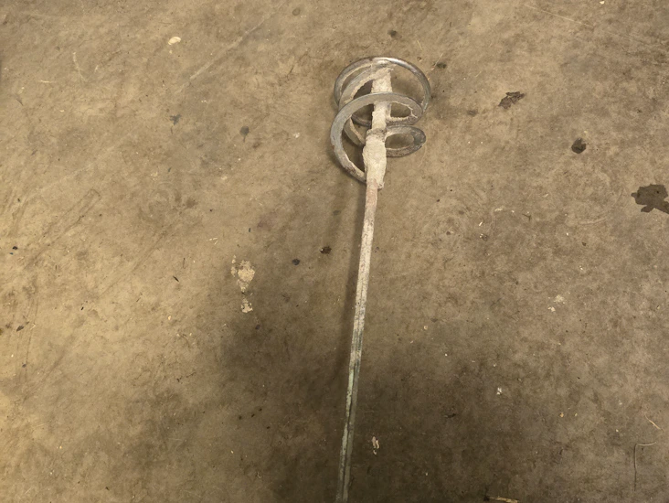 Betongvisp, betongomrörare