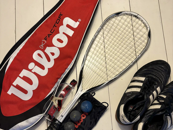 Rimelig squash-pakke til utleie!