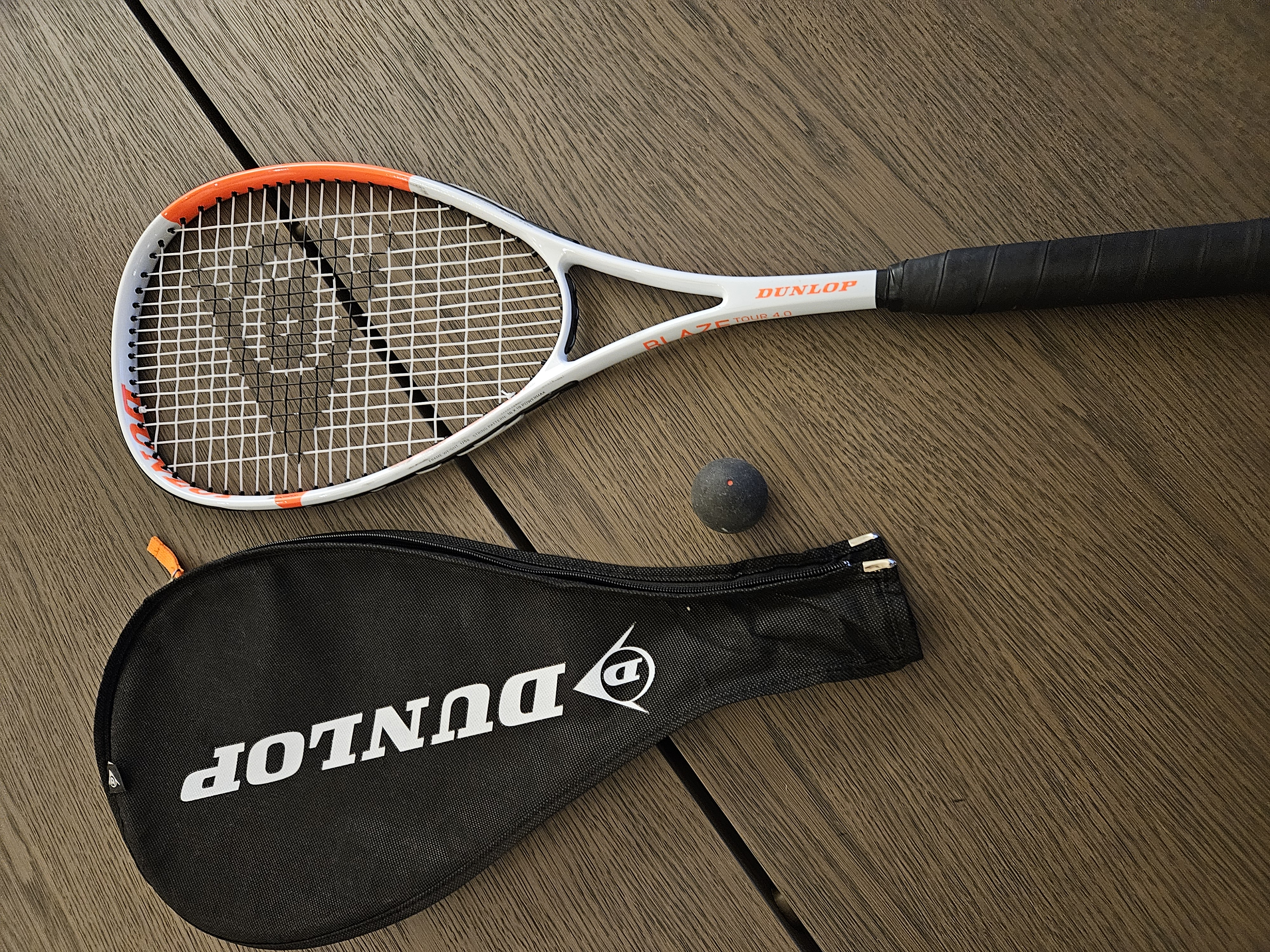 Dunlop squashracket + ball