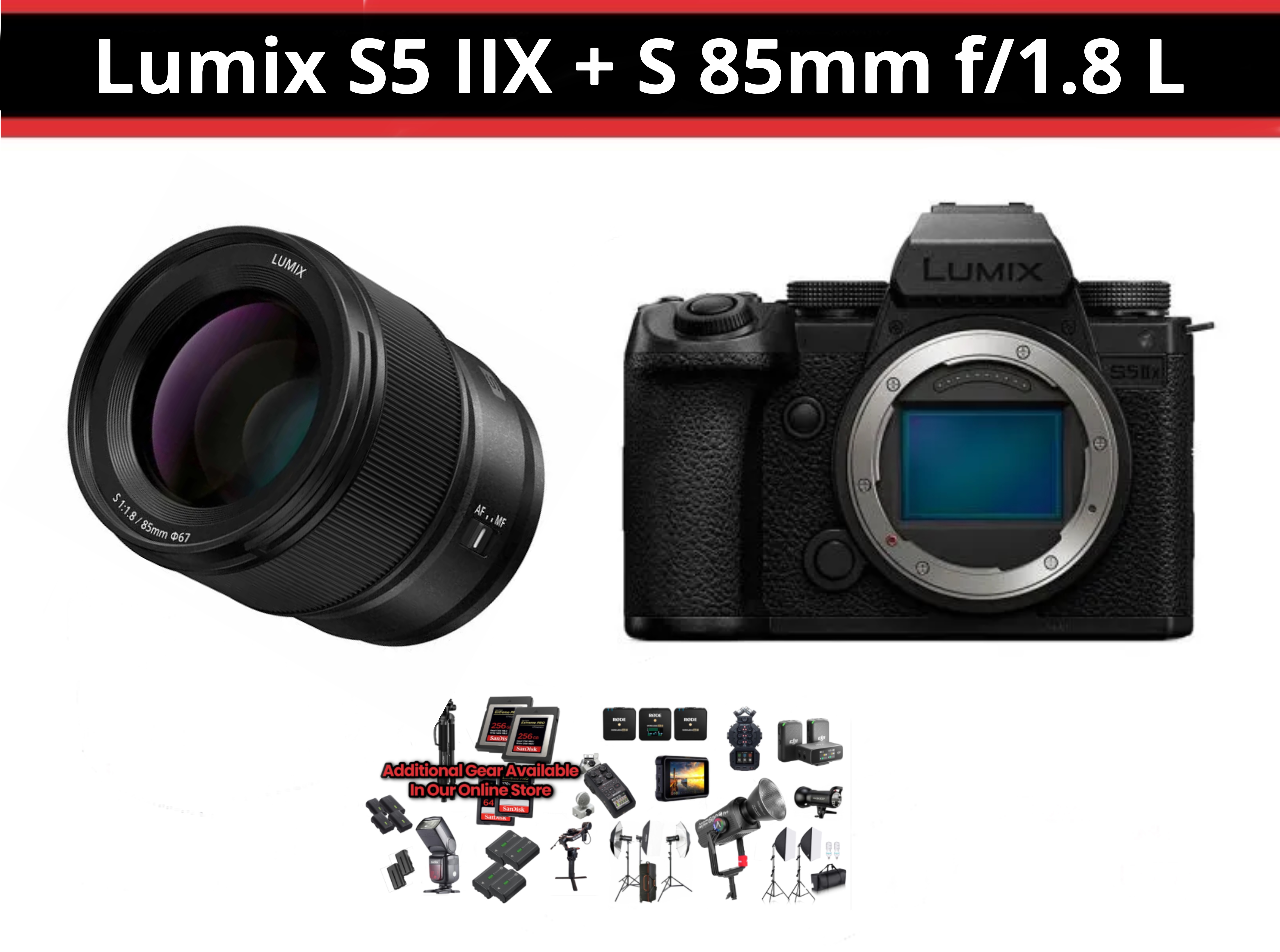 Lumix s5iix + s 85mm f/1.8 ( s5 iix )