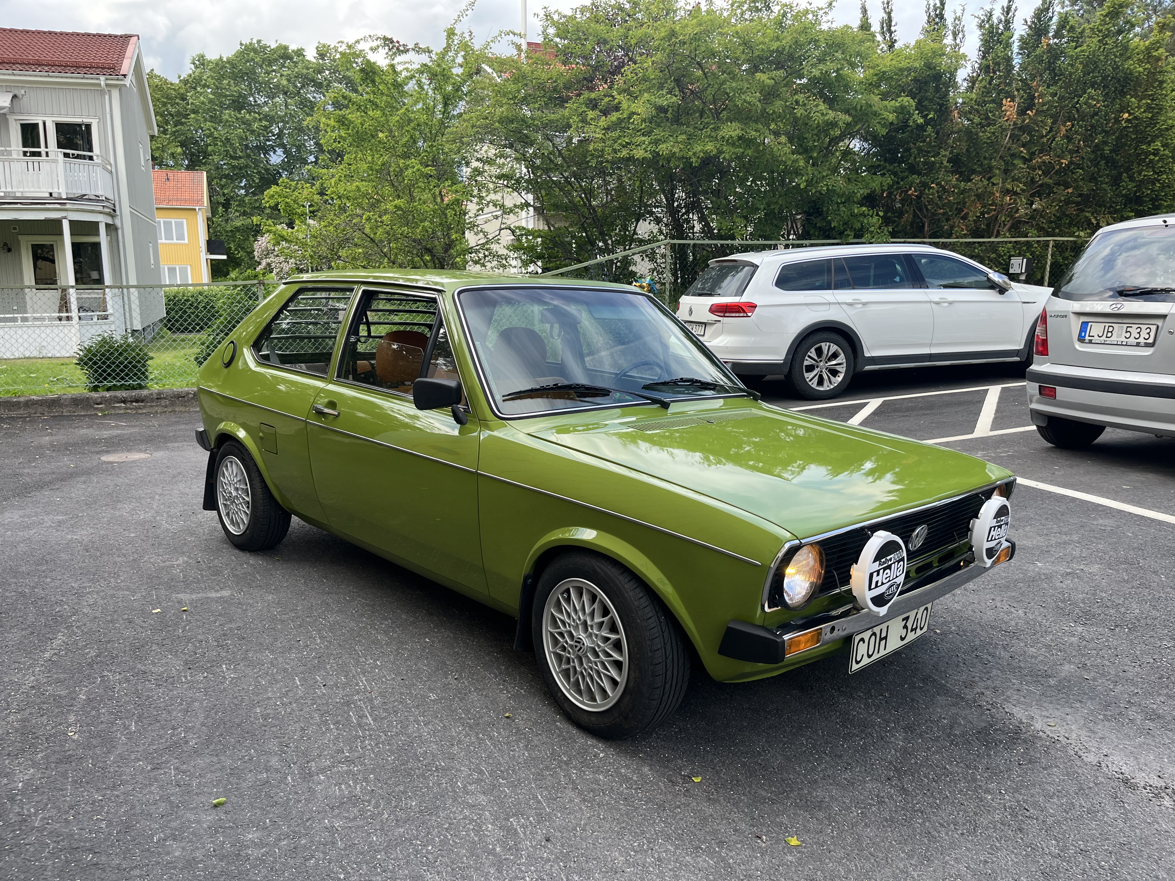 Volkswagen polo 1975 + förare