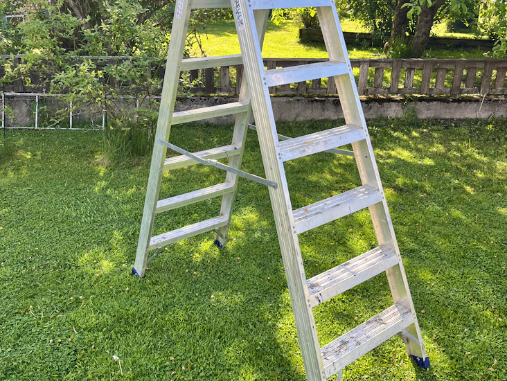 Trappstege 7 steg plattformshöjd 1,6m