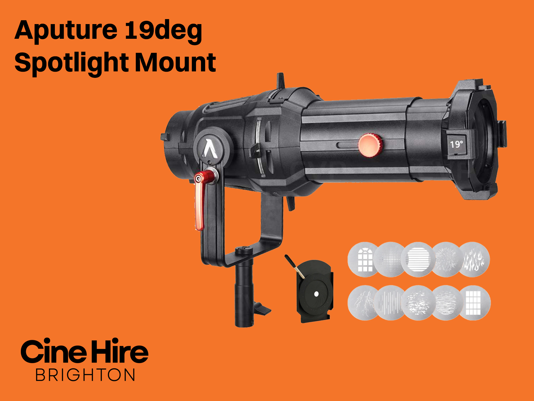 Aputure 19deg spotlight mount
