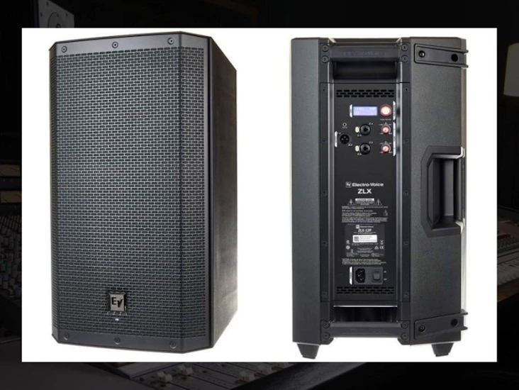 Electro-voice ev zlx-12p active pa speaker with stand