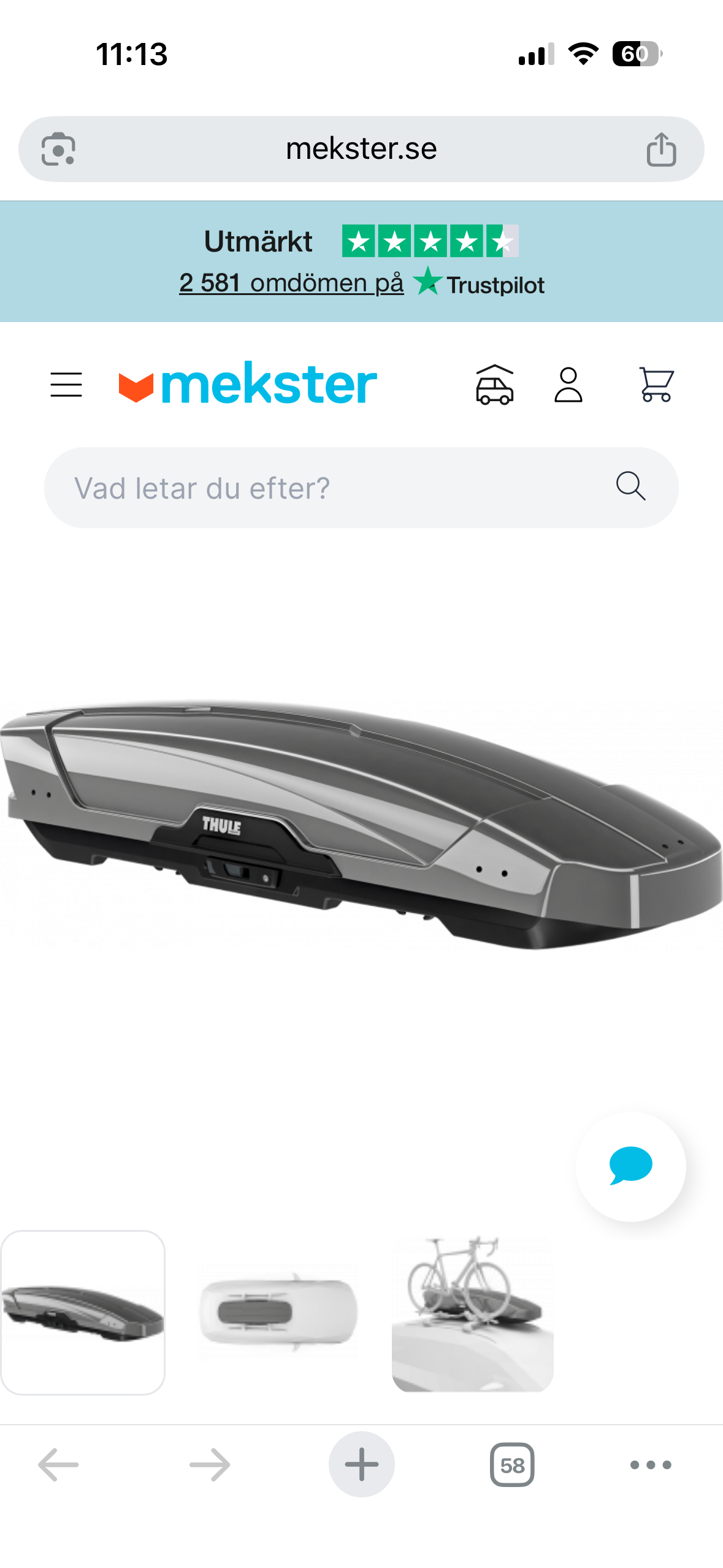 Thule motion xt sport inkl takräcke 