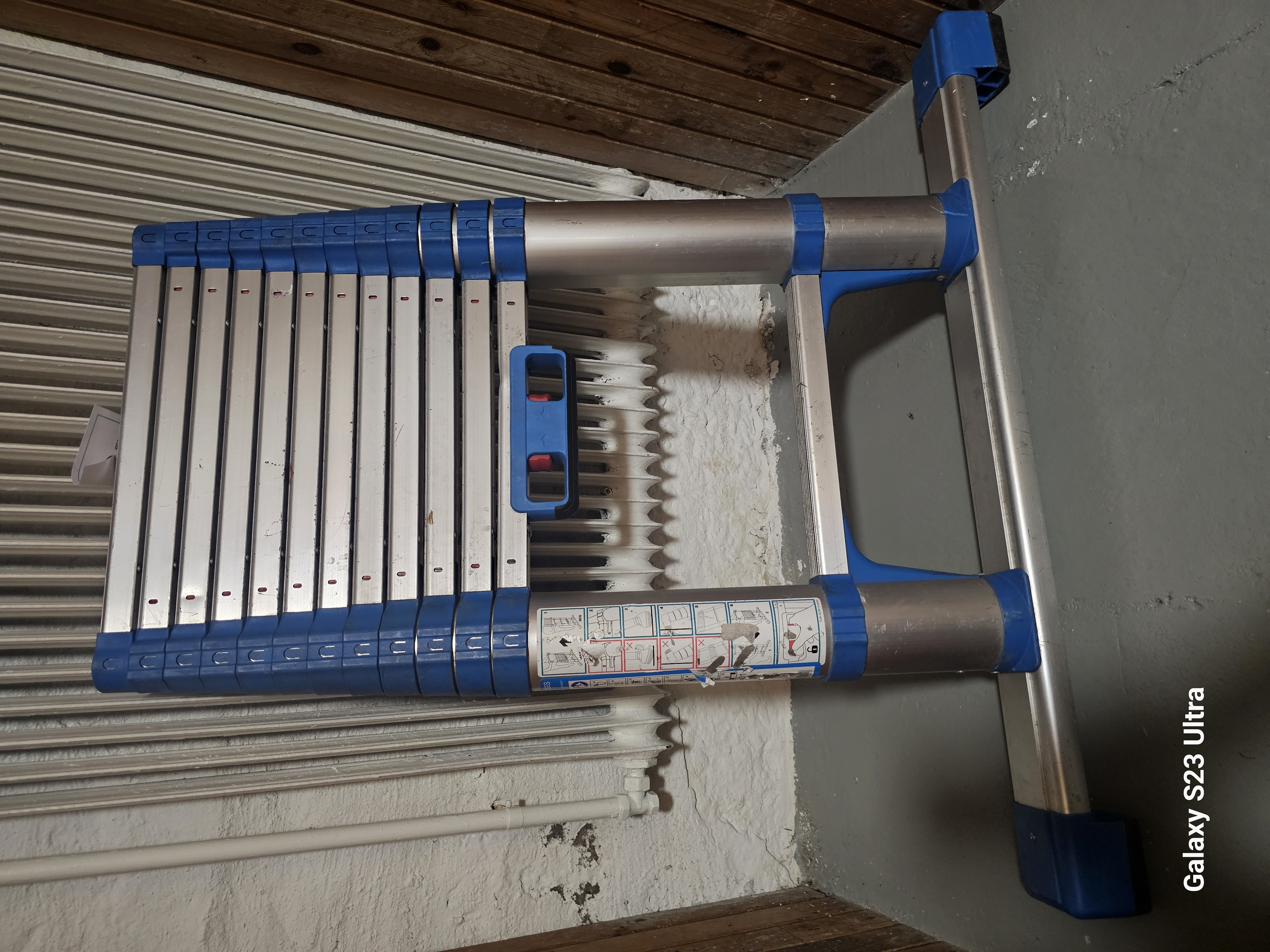 Zarges teleskopstege 3.8m