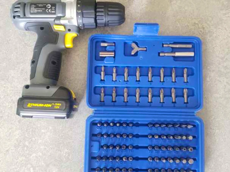 Skruvdragare med bitsar