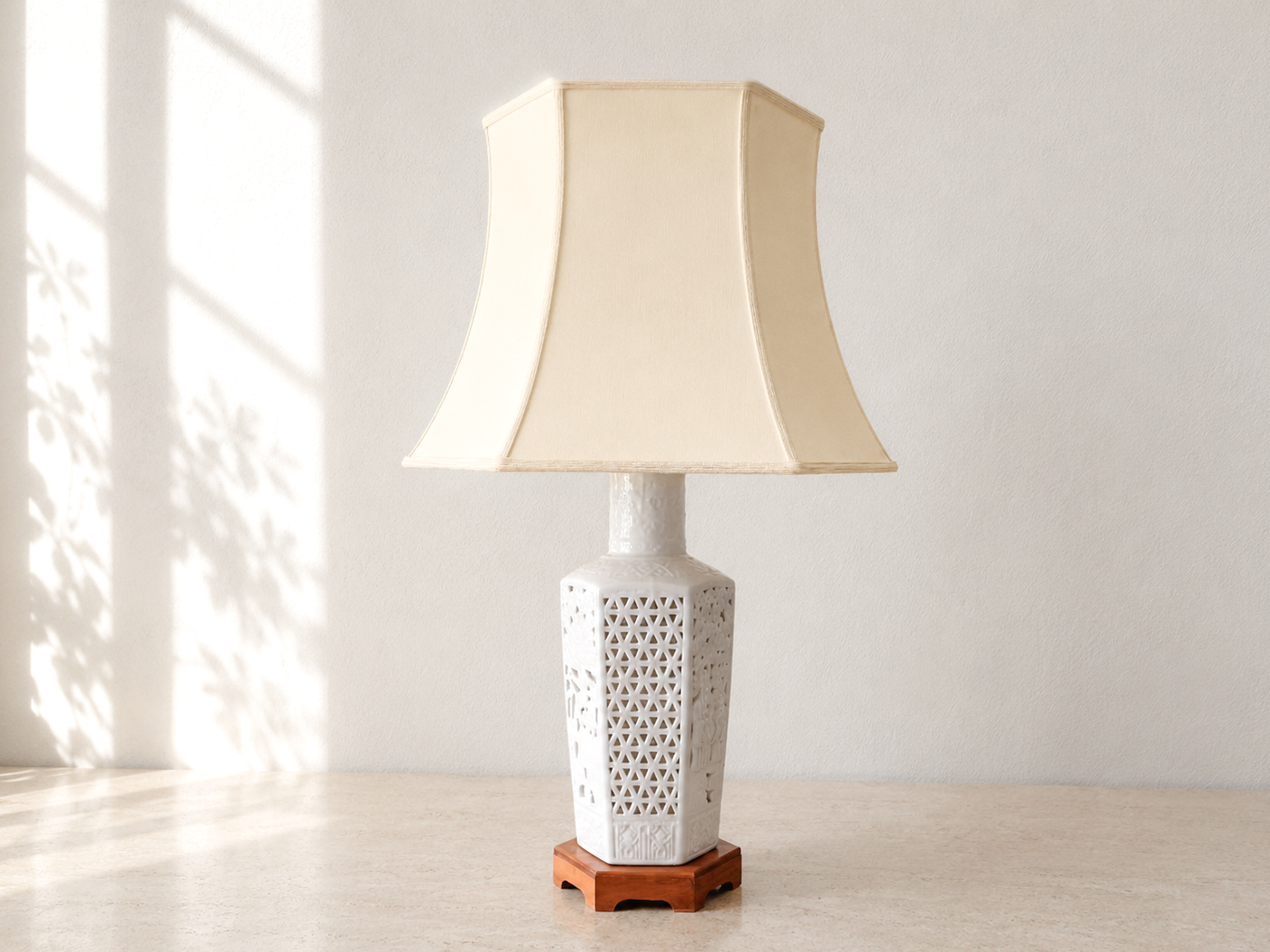 Stor bordslampa, 70 cm