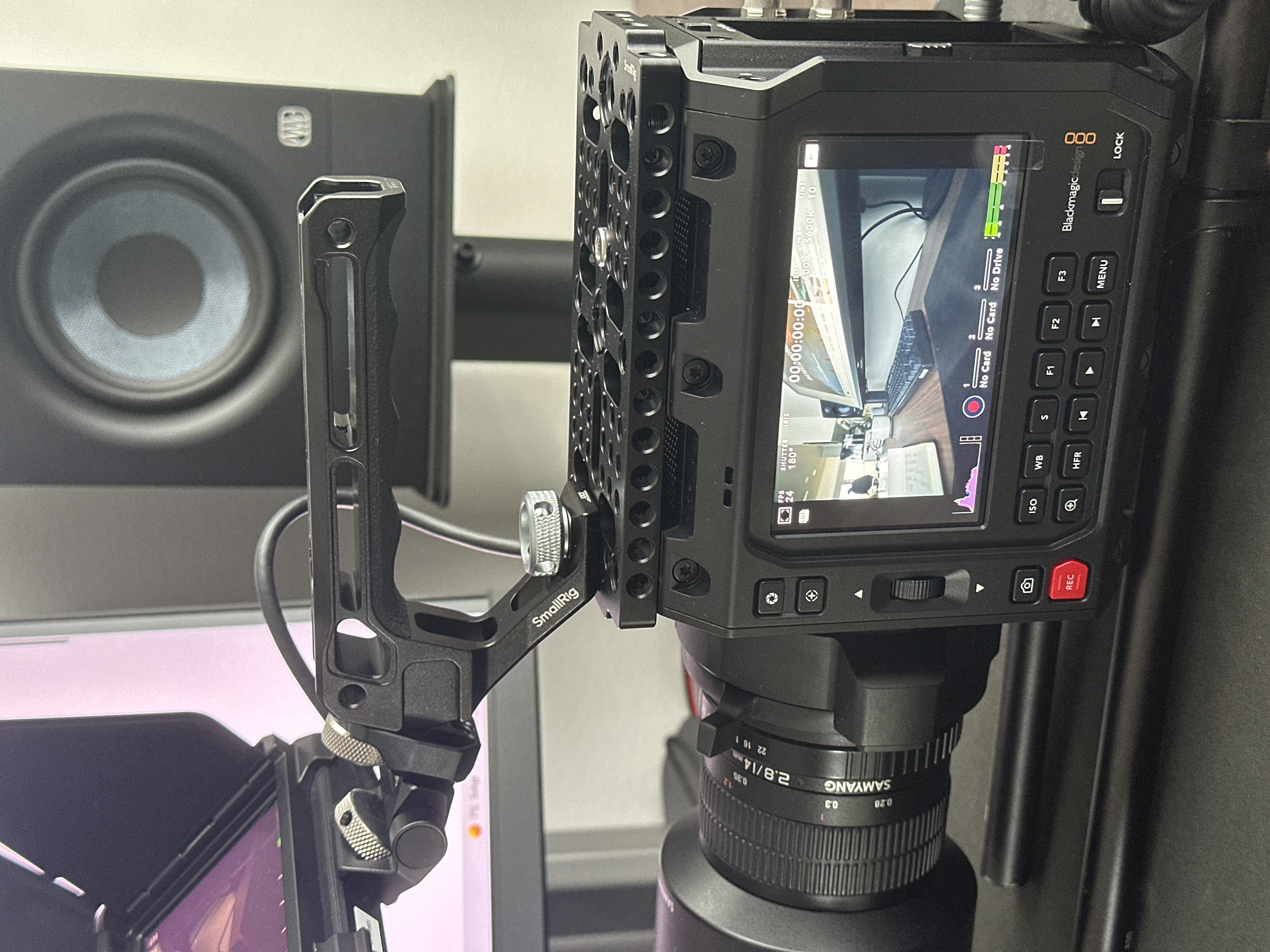 Blackmagic pyxis 6k rig