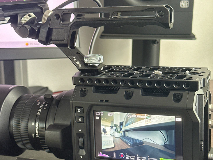 Blackmagic pyxis 6k rig