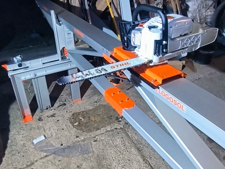 F2 kedjesågverk (4 m) med stihl ms391 motorsåg