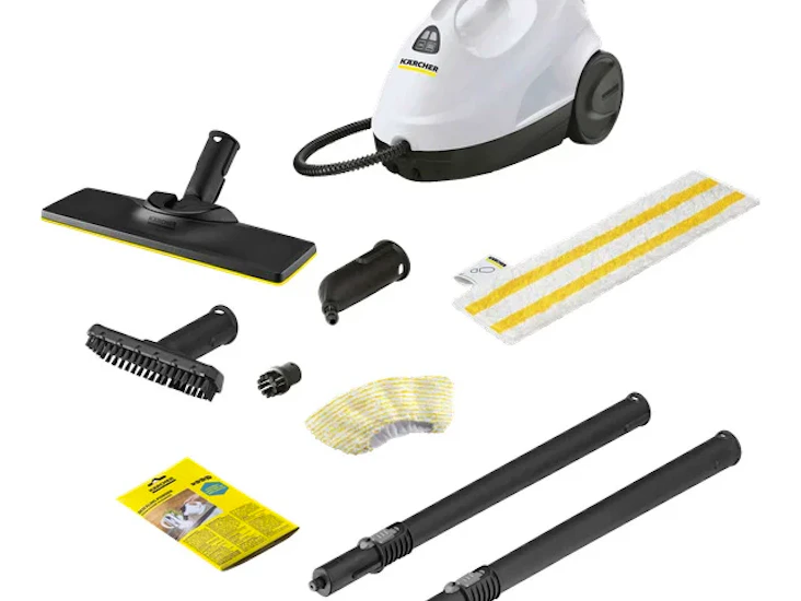 Ångtvätt med golvrengöringsset