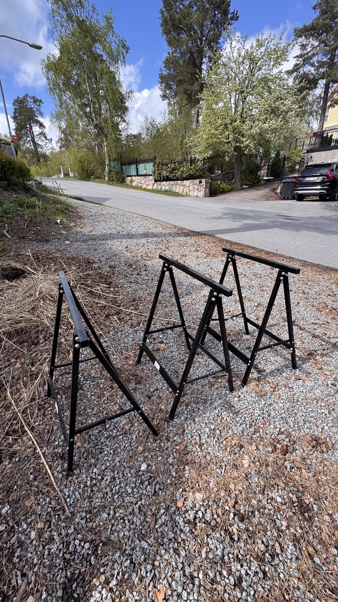 Stabila målarbockar (3 st) – perfekt för renovering
