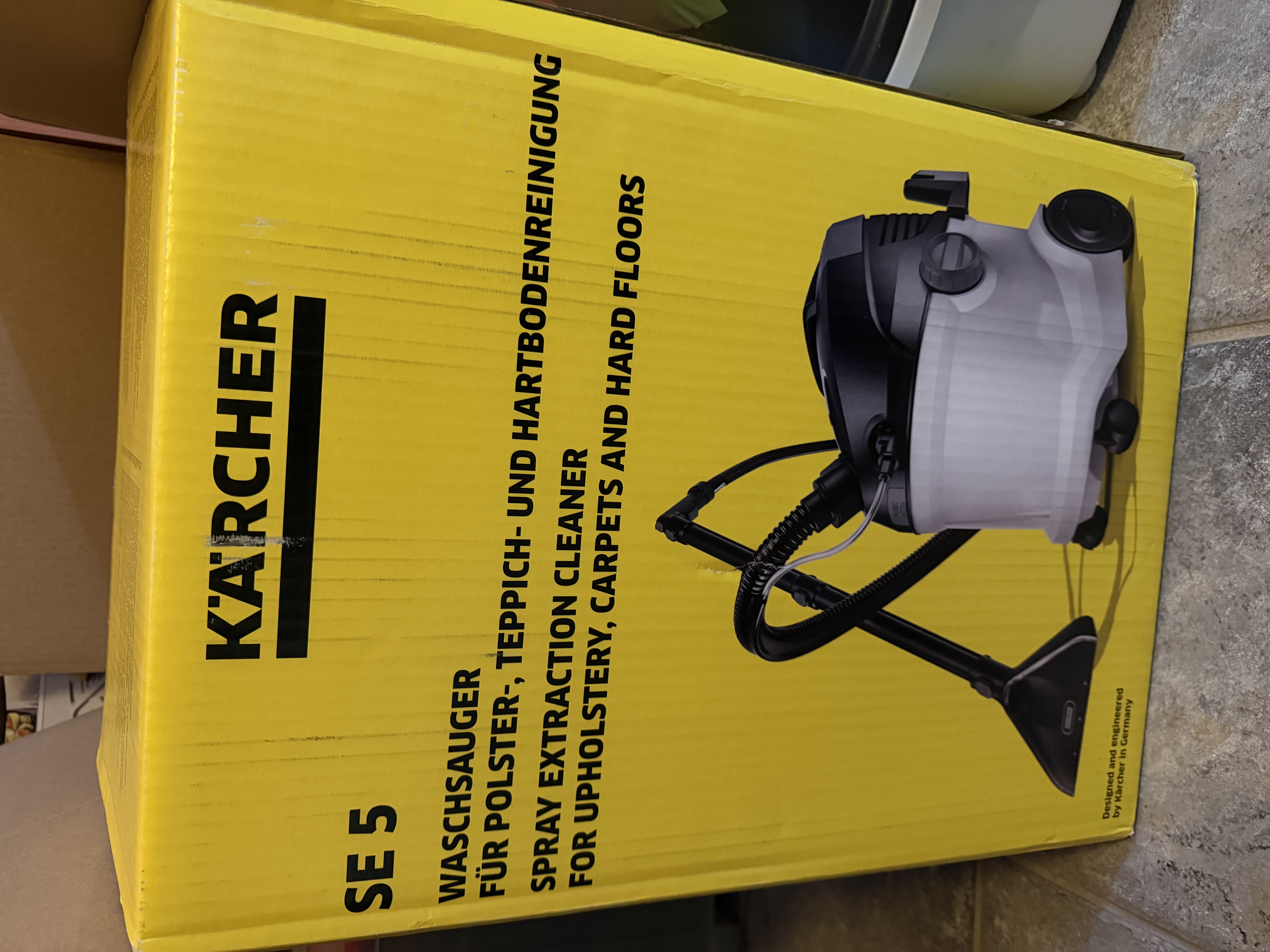 Kärcher se 5 tepperenser