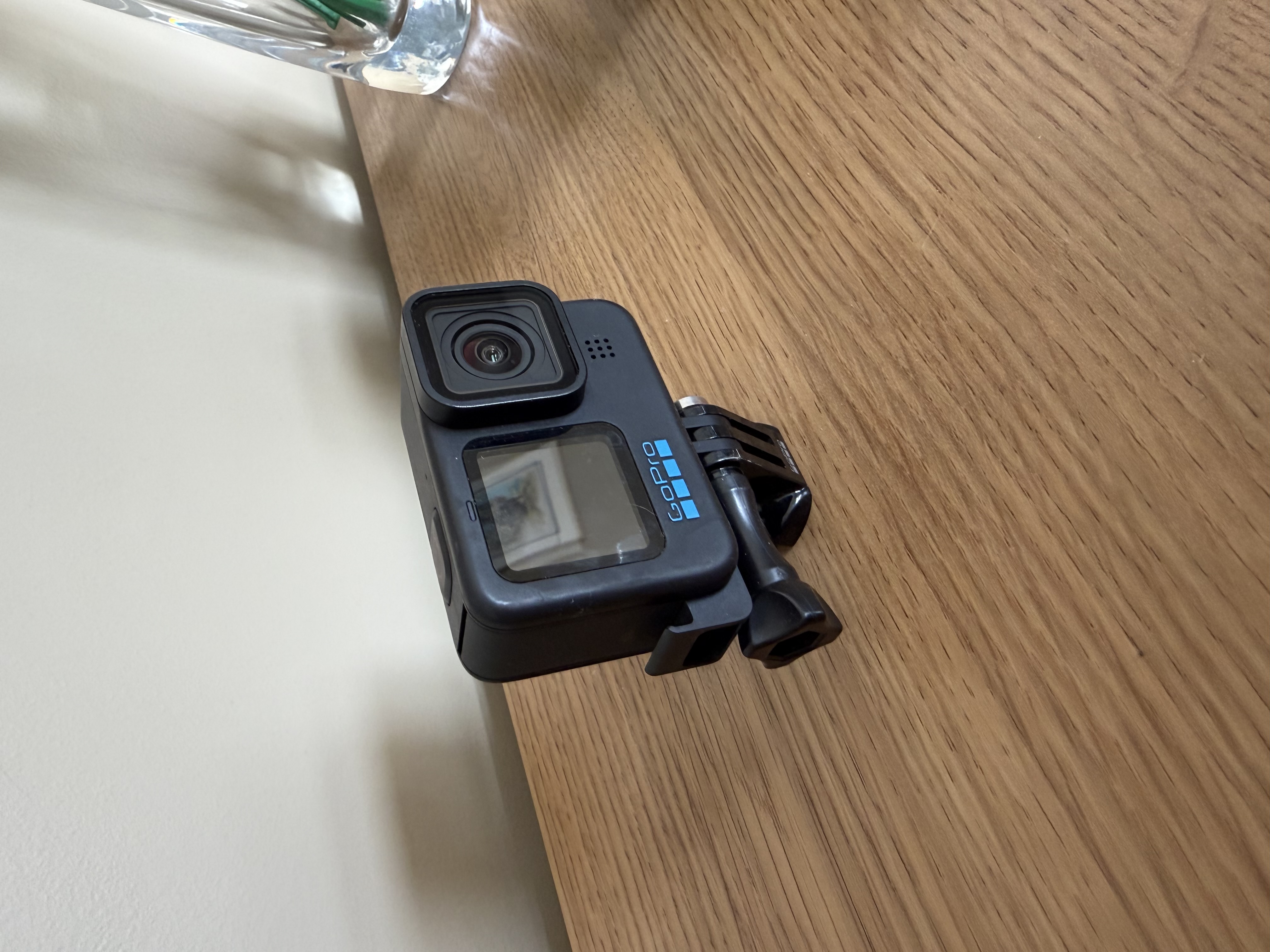 Go pro hero 10 med mye utstyr og oppsett for lange time lapse