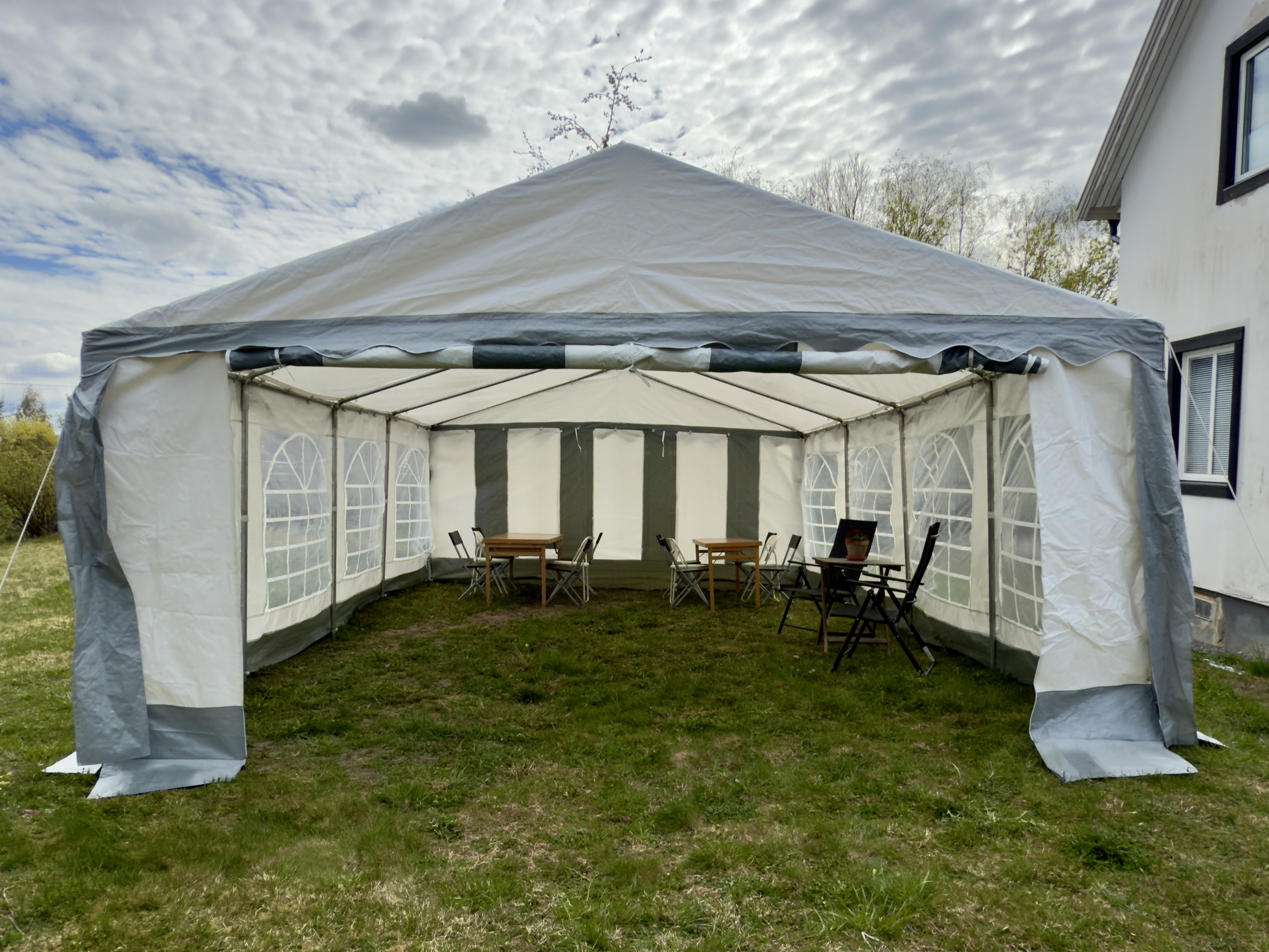 Partytält 5x8 m 