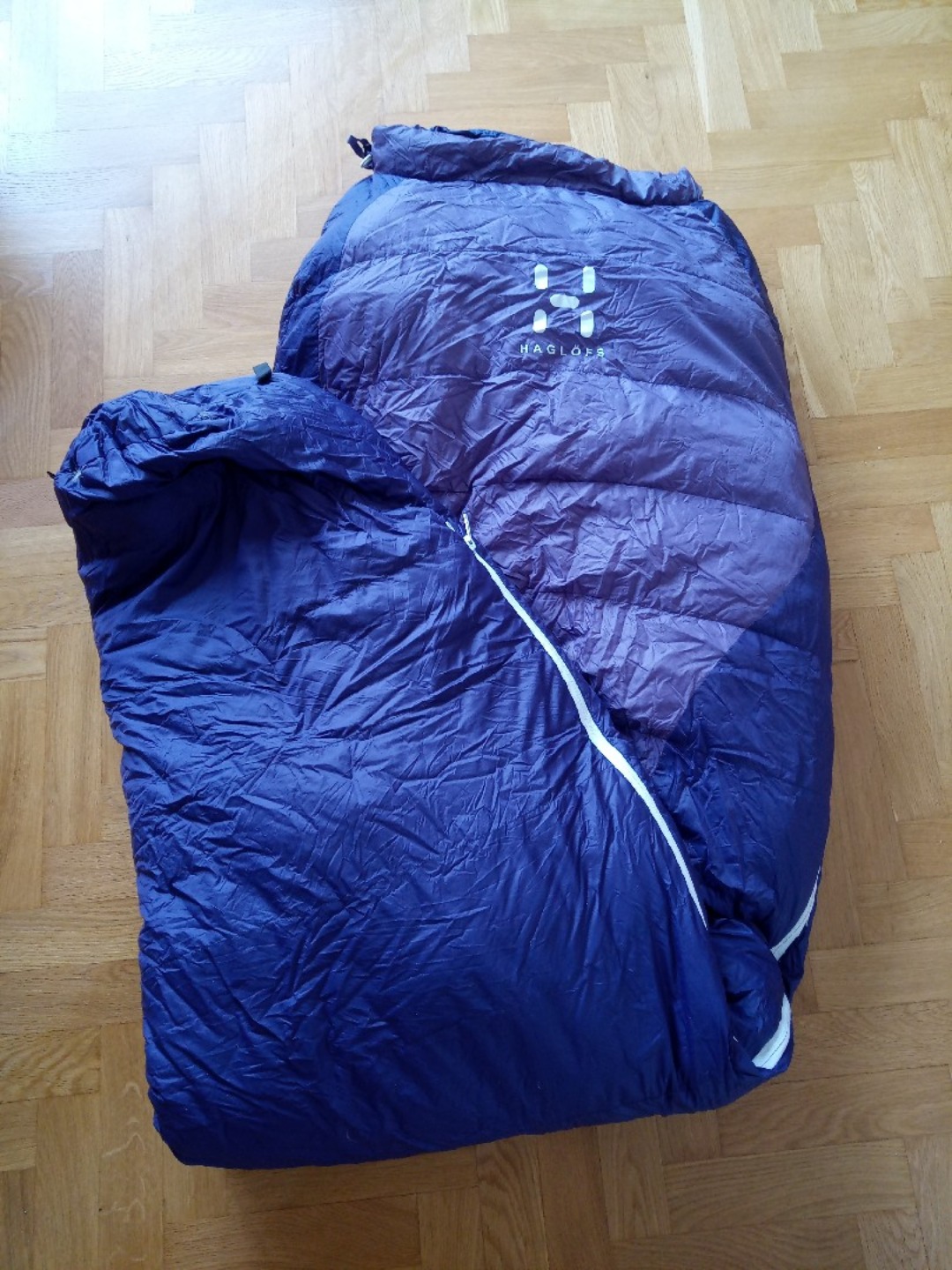 3-säsongers haglöfs dunsovsäck