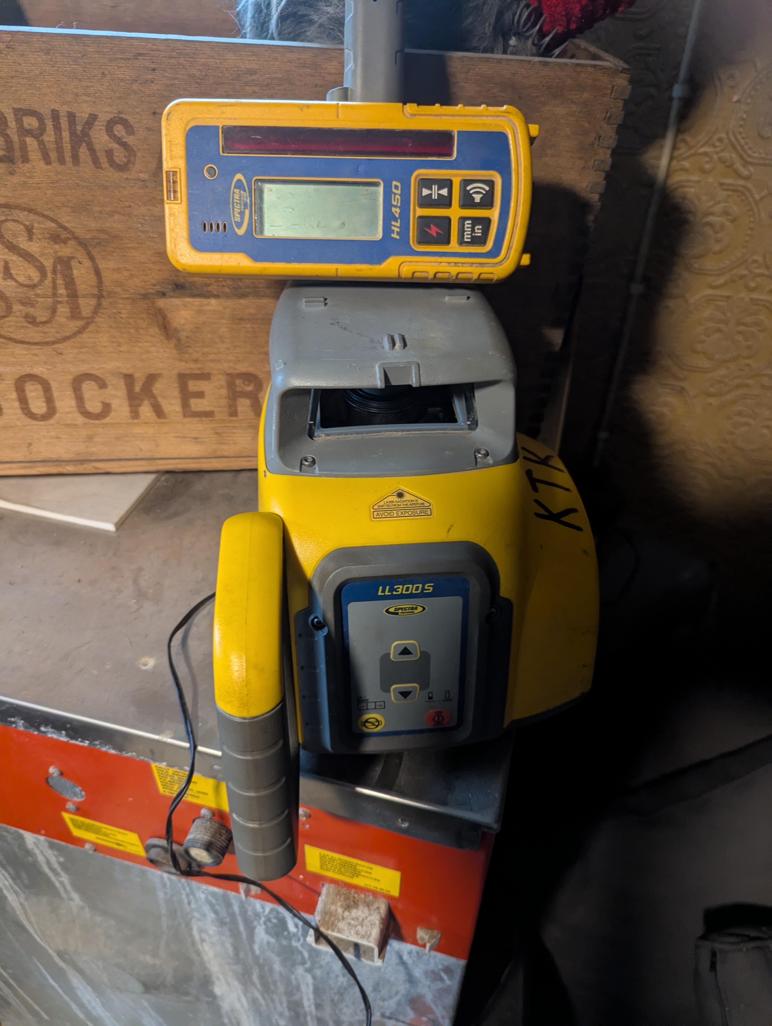 Rotationslaser/ bygglaser