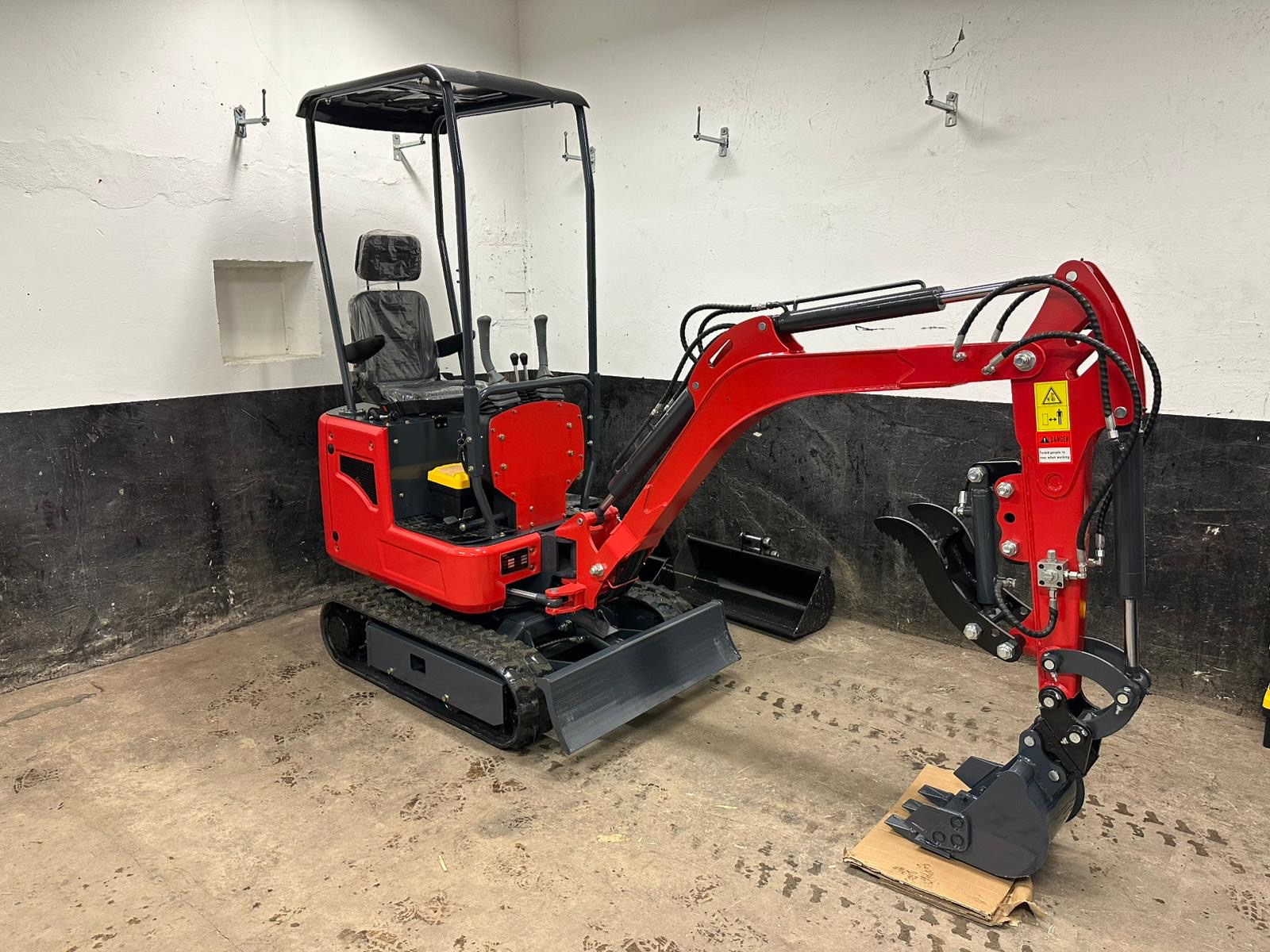 Minigrävare 1 ton inkl släp