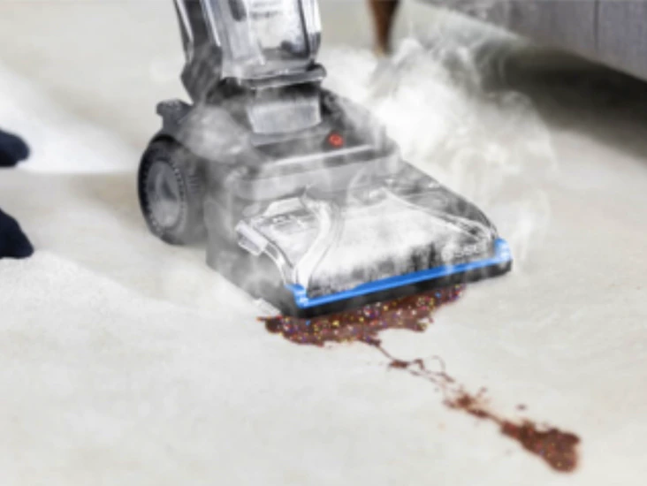 Bissel textilvårdsmaskin med ånga