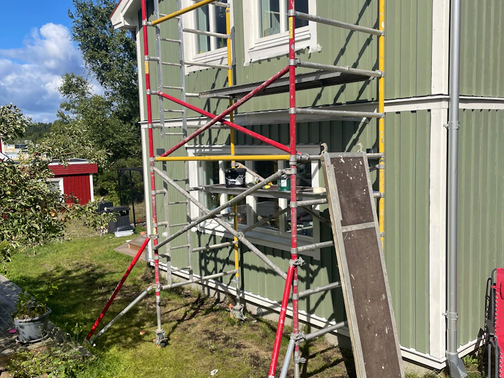 Rullställning/ byggställning