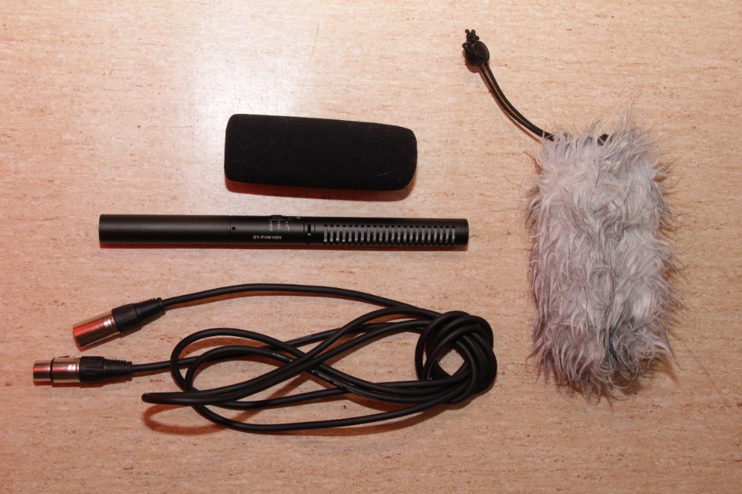 Boya by-pvm1000 shotgun mikrofon