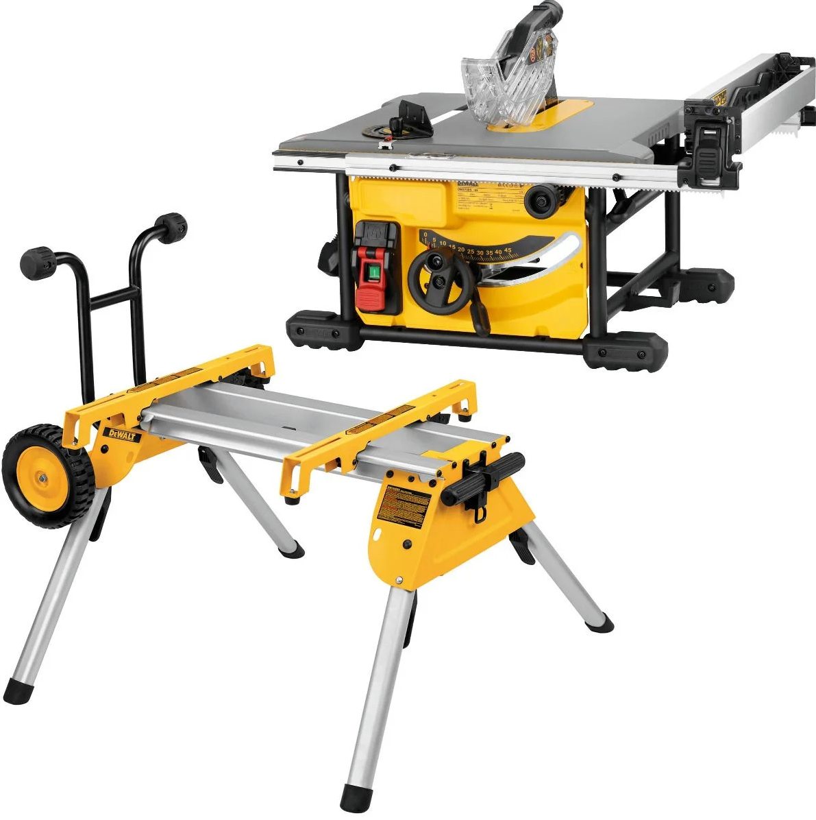 Dewalt dwe7485-qs med arbeidsbord