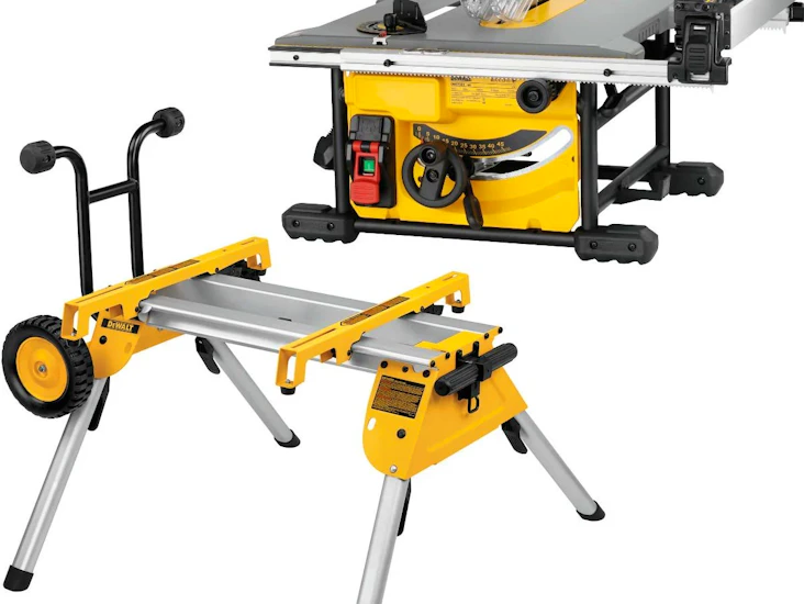 Dewalt dwe7485-qs med arbeidsbord