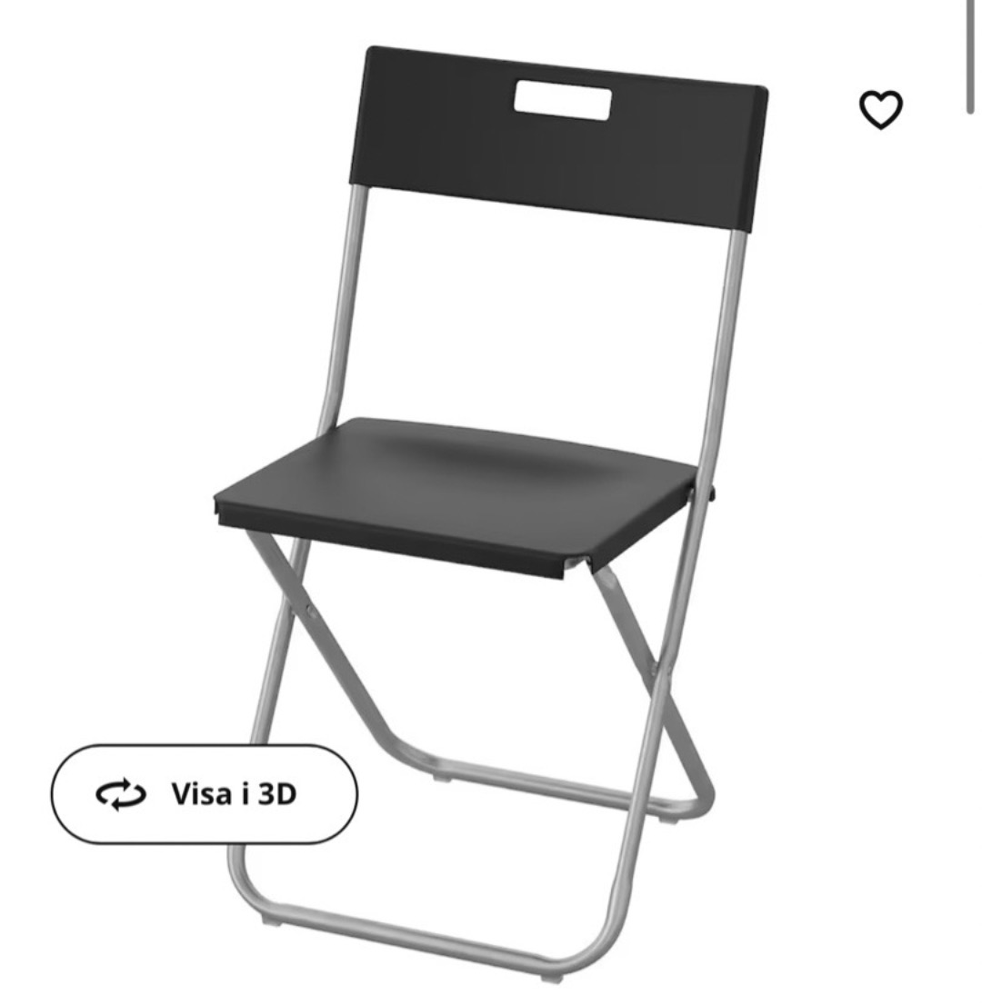 Klaffstolar ikea