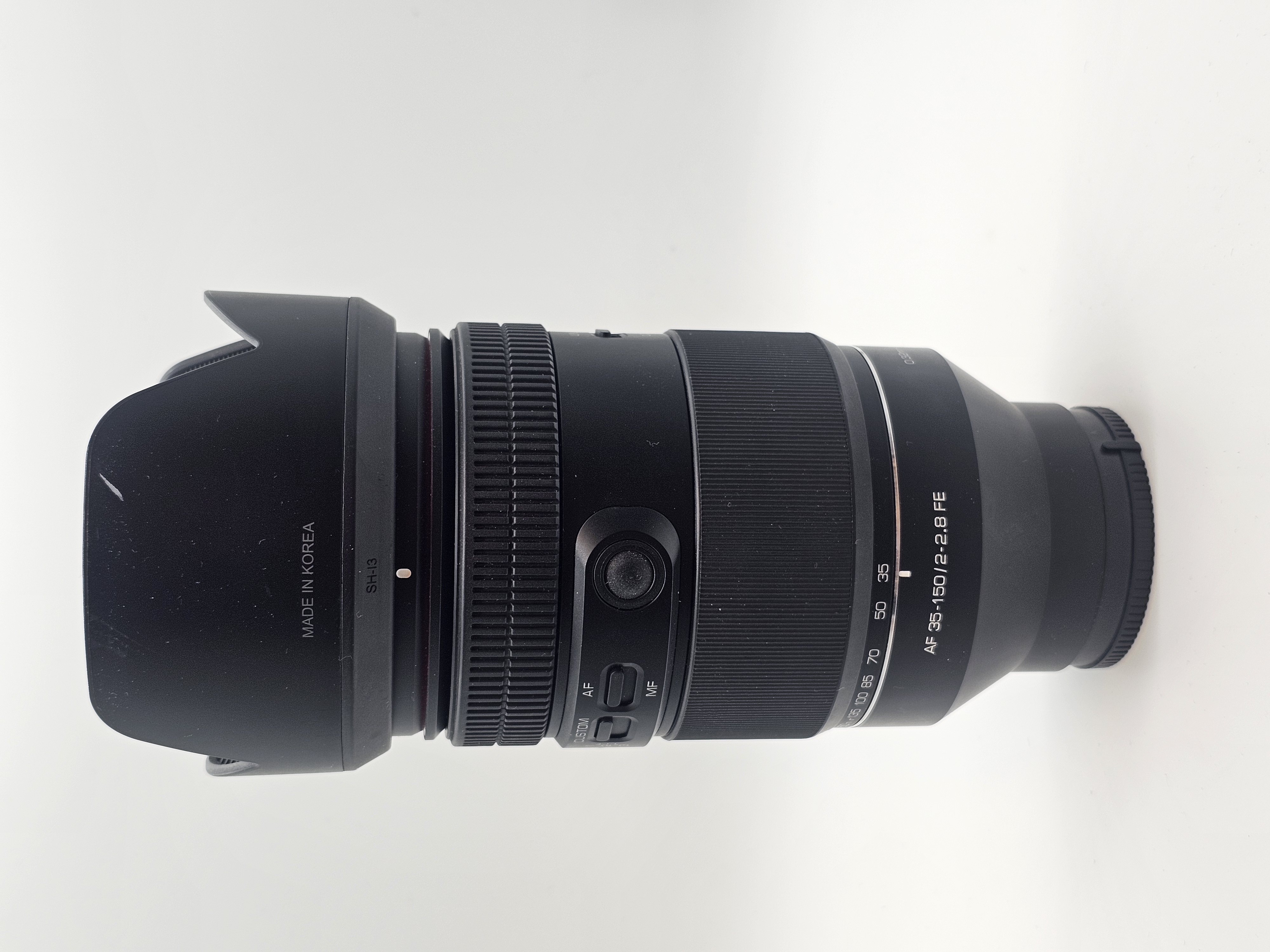 Samyang 35-150mm f2-2.8 til sony fe