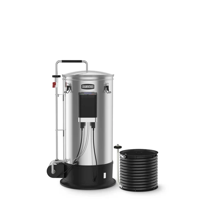 Grainfather g30 ölbryggning, motströmskylare