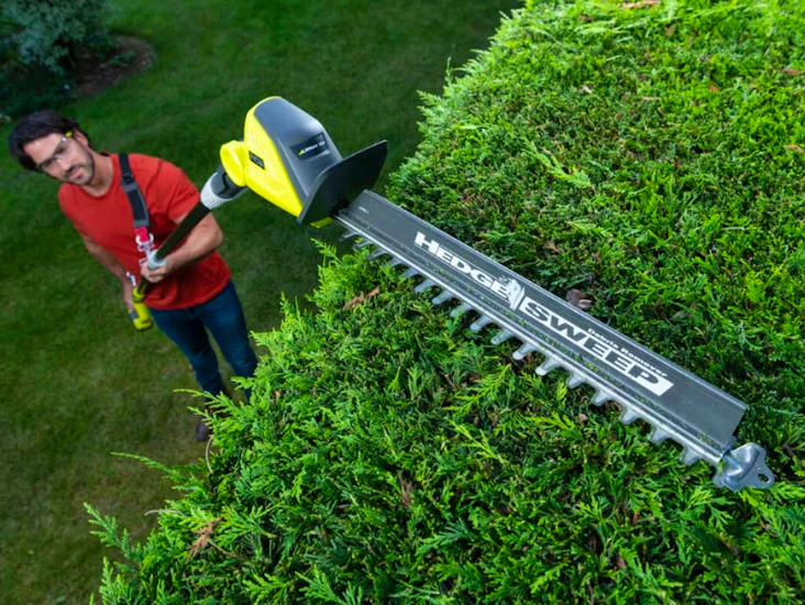 Forlengbar hekksaks for høye hekker