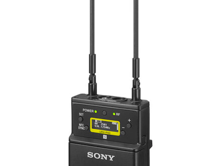Sony urx-p40 camera-mount wireless receiver