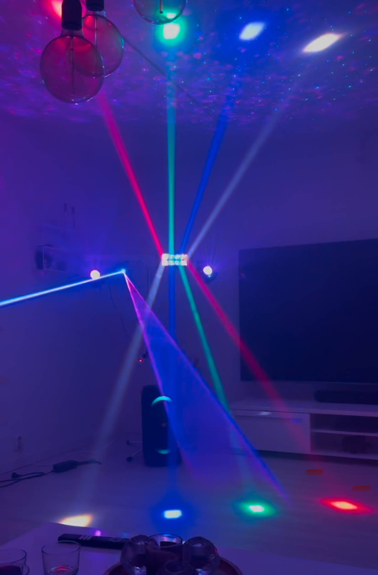 Partyljus ”paket” ljus, ljud och rökmaskin