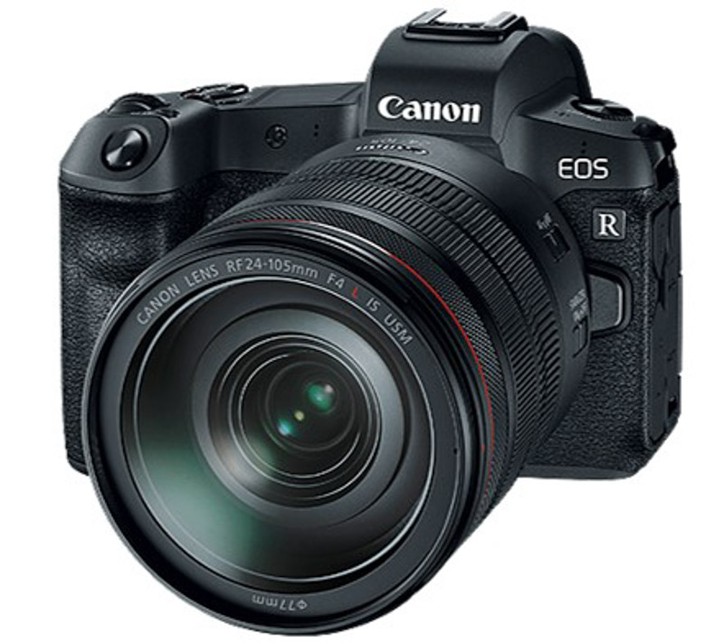 Canon eos r + rf 24 - 105mm f/4l is usm lens