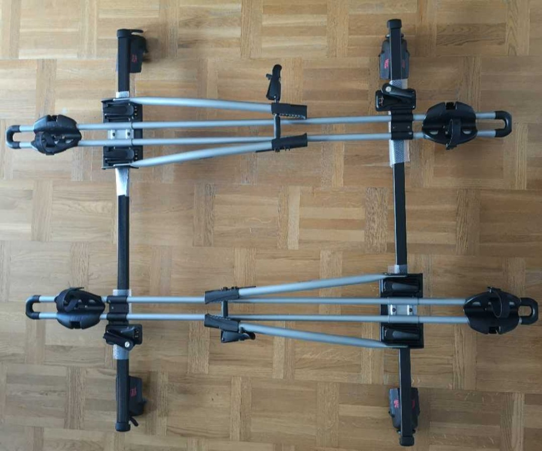 Takräcke med cykelhållare