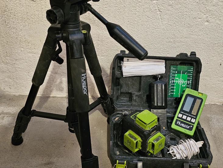 360° laser med sökare