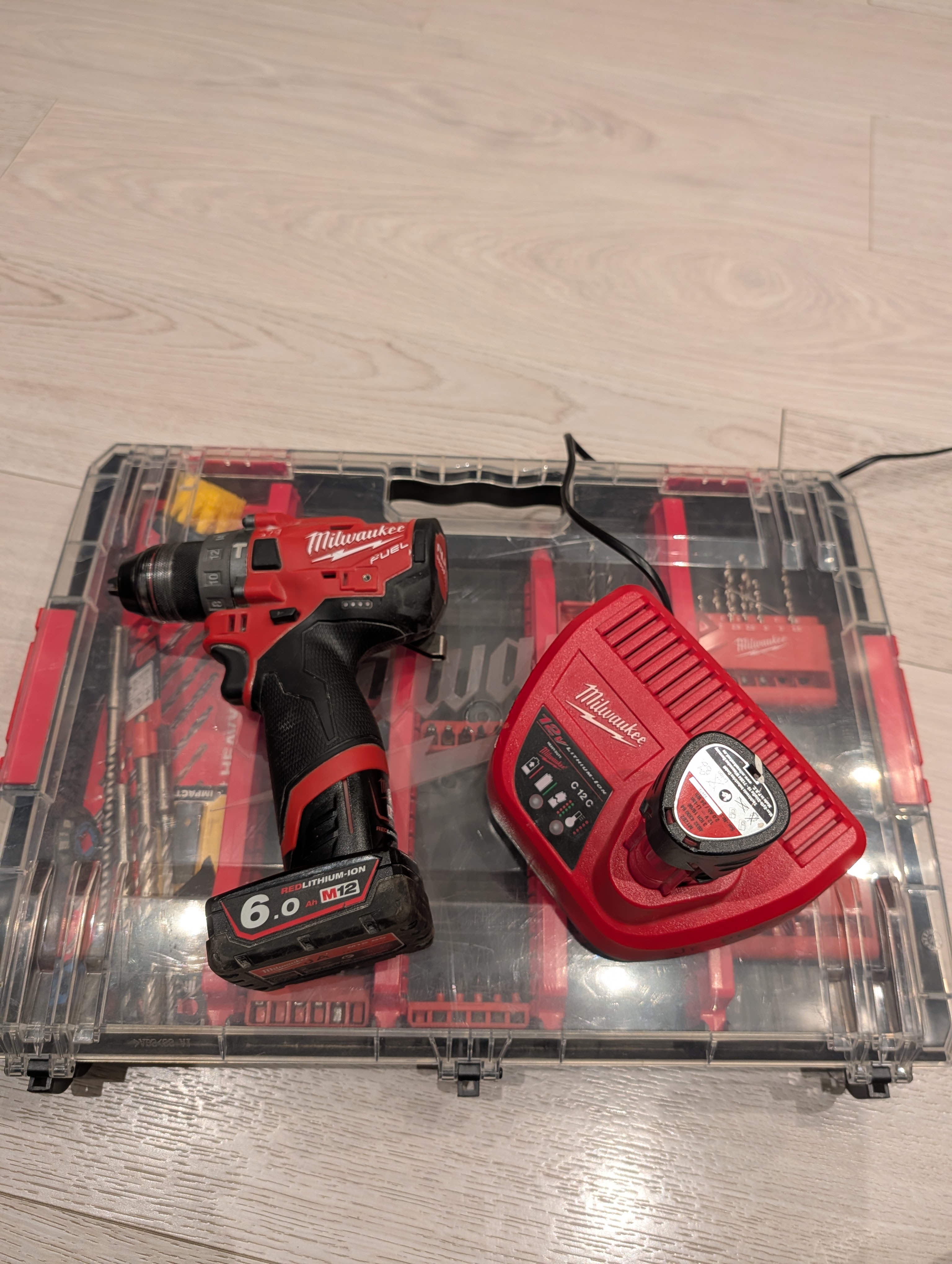 Borrskruvdragare/slagborrmaskin