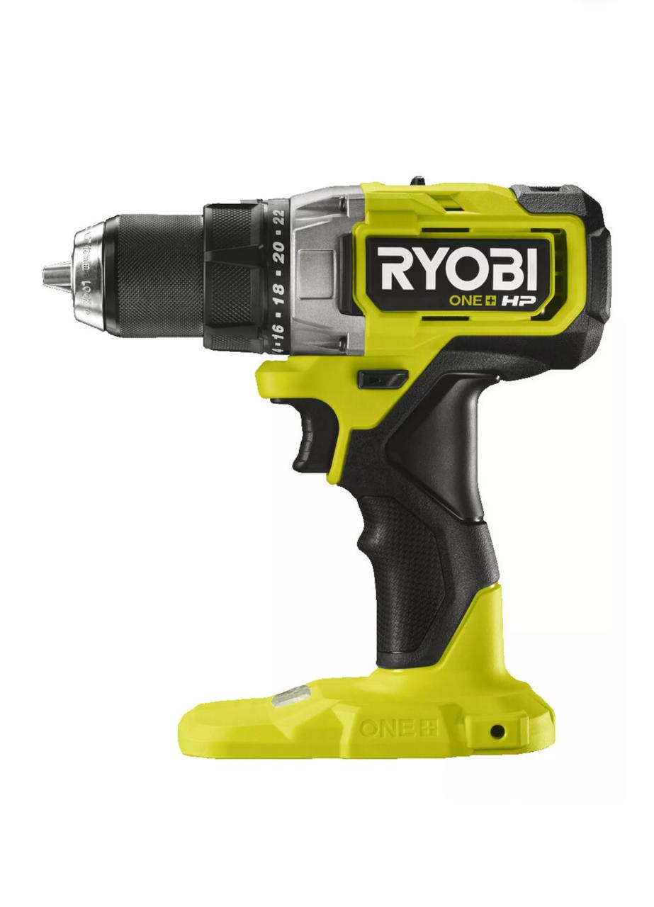 Ryobi cordless drill/driver 'one+ hp brushless rdd18x-0' 18 v + 2amp battery + charger