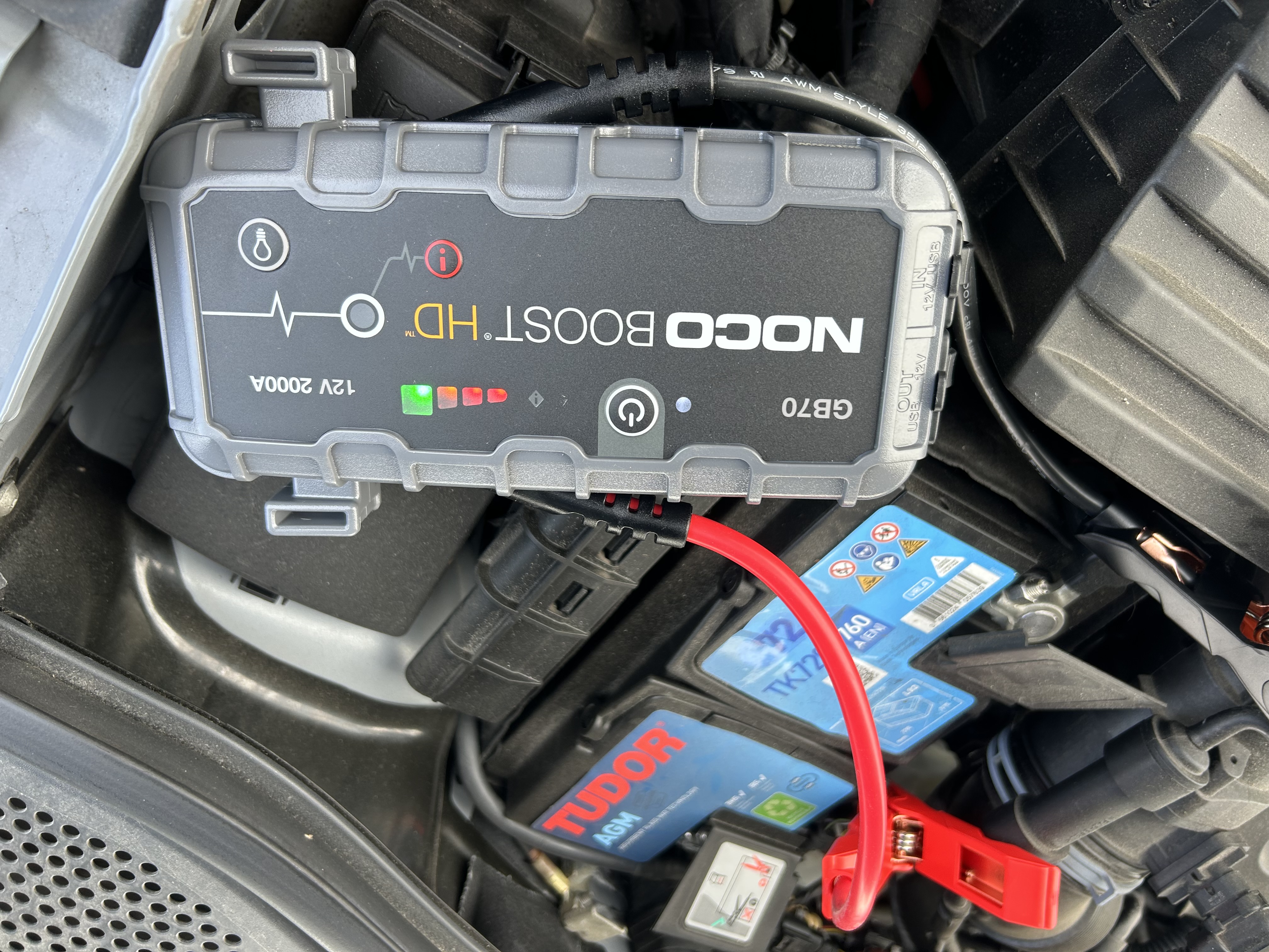 Noco boost gb70 startbooster starthjälp batteristart